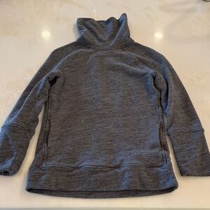 Lululemon Charcoal Gray Turtleneck Sweatshirt